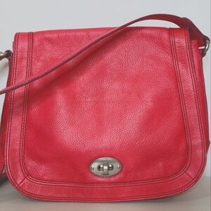 Fossil Marlow Flap Crossbody in Flamingo Pink